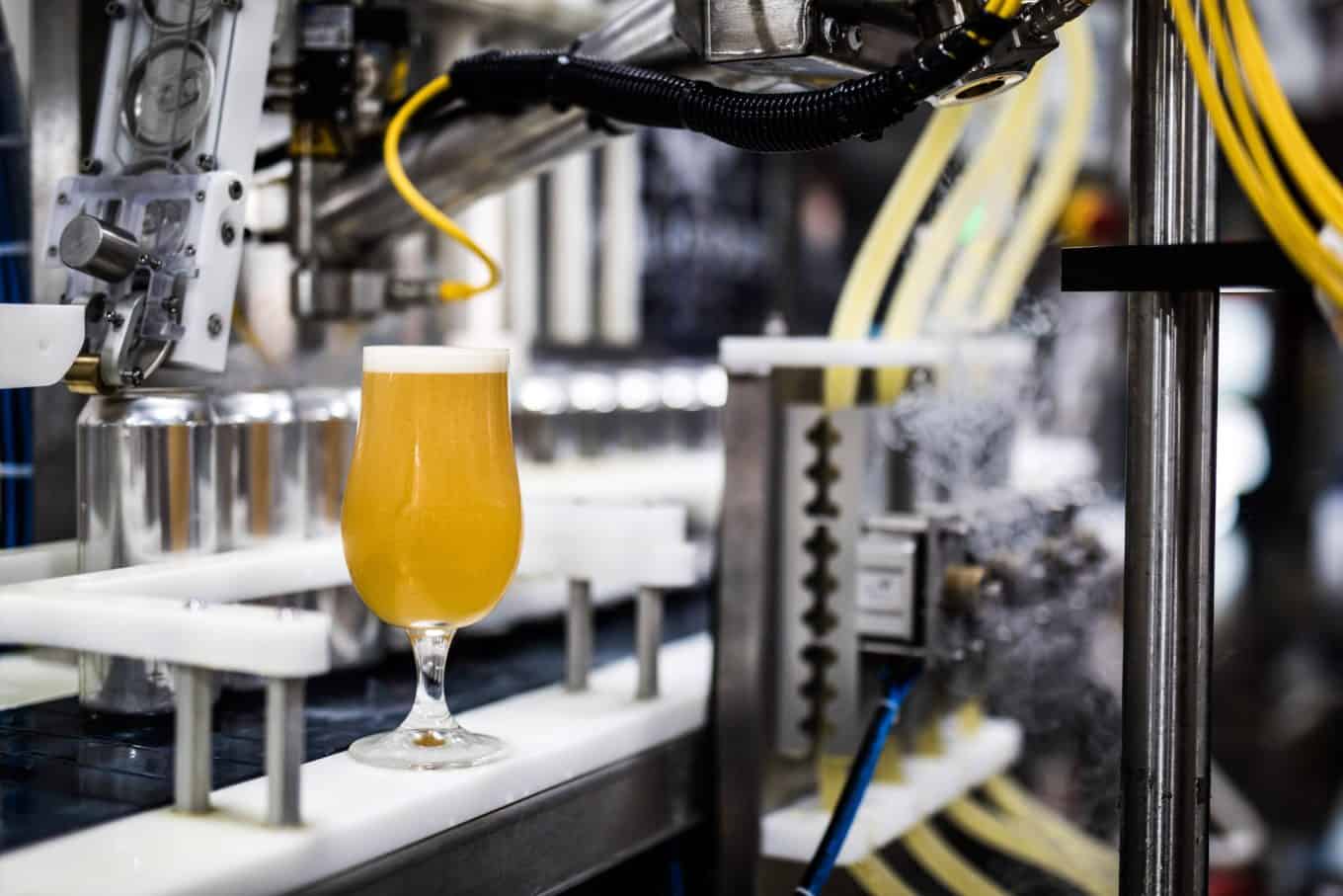 Ozone treatment in breweries